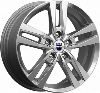Литые диски K&K Rassvet 16x6.5" 5x108мм DIA 63.35мм ET 50мм Дарк платинум