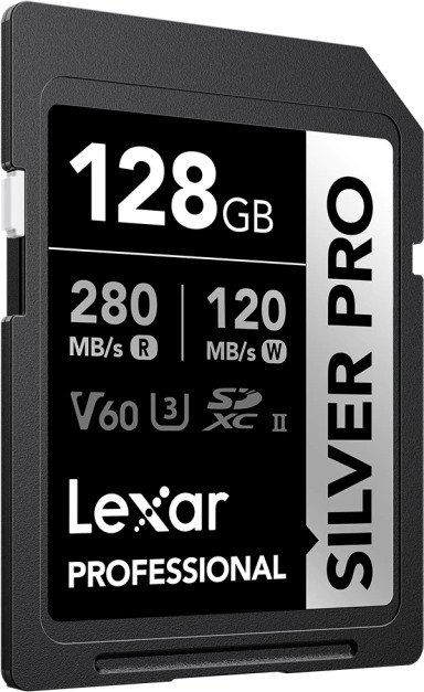 Карта памяти Lexar Professional SILVER PRO SDXC LSDSIPR128G-BNNNG 128GB