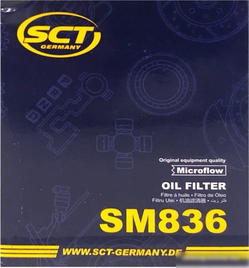 Масляный фильтр SCT SM836