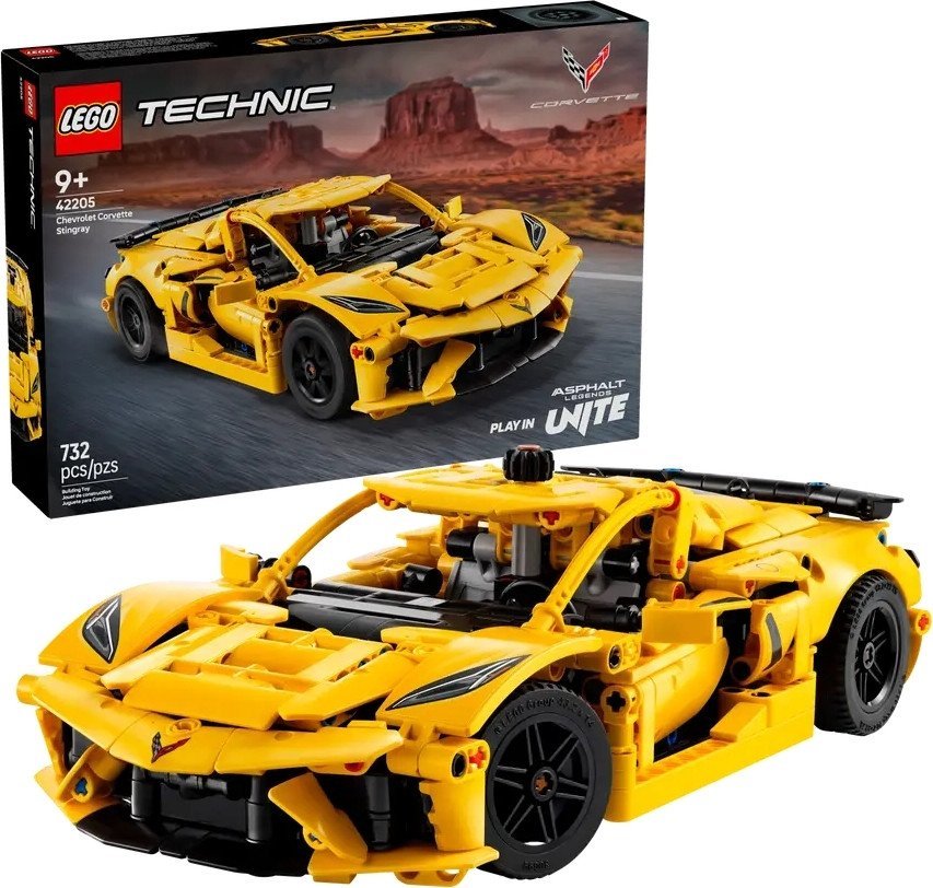 Конструктор LEGO Technic 42205 Chevrolet Corvette