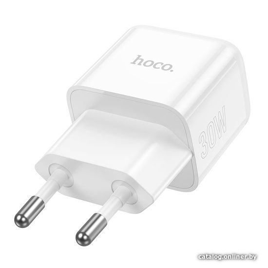 Сетевое зарядное Hoco N32 (белый)