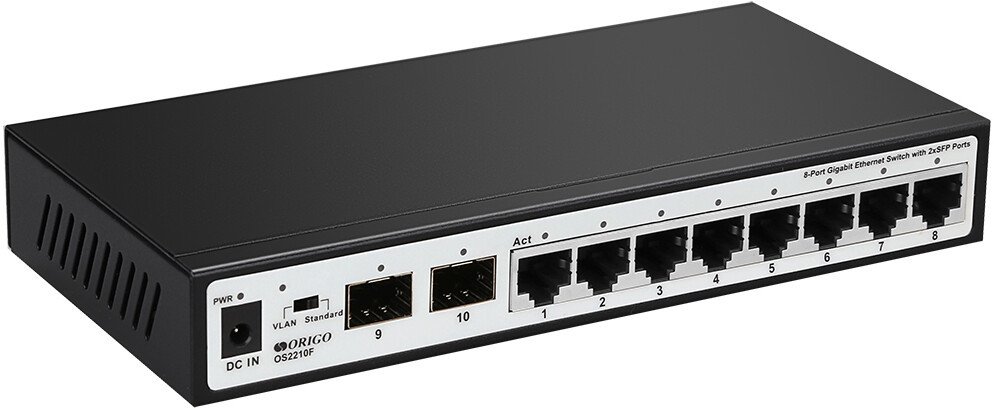 Настраиваемый коммутатор Origo OS2210F/A1A