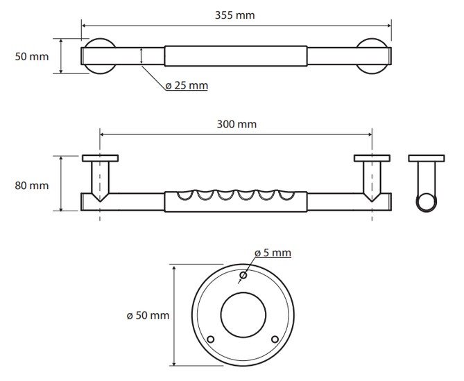 Поручень Bemeta Omega 104507661