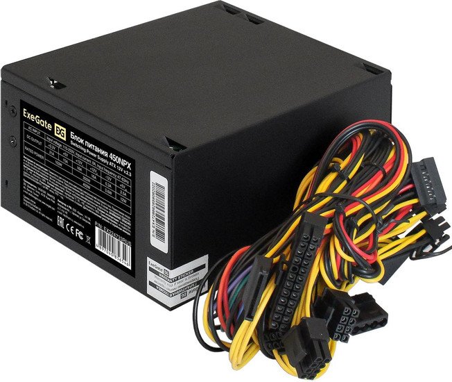 Блок питания ExeGate 450NPX-PC EX224733RUS-PC