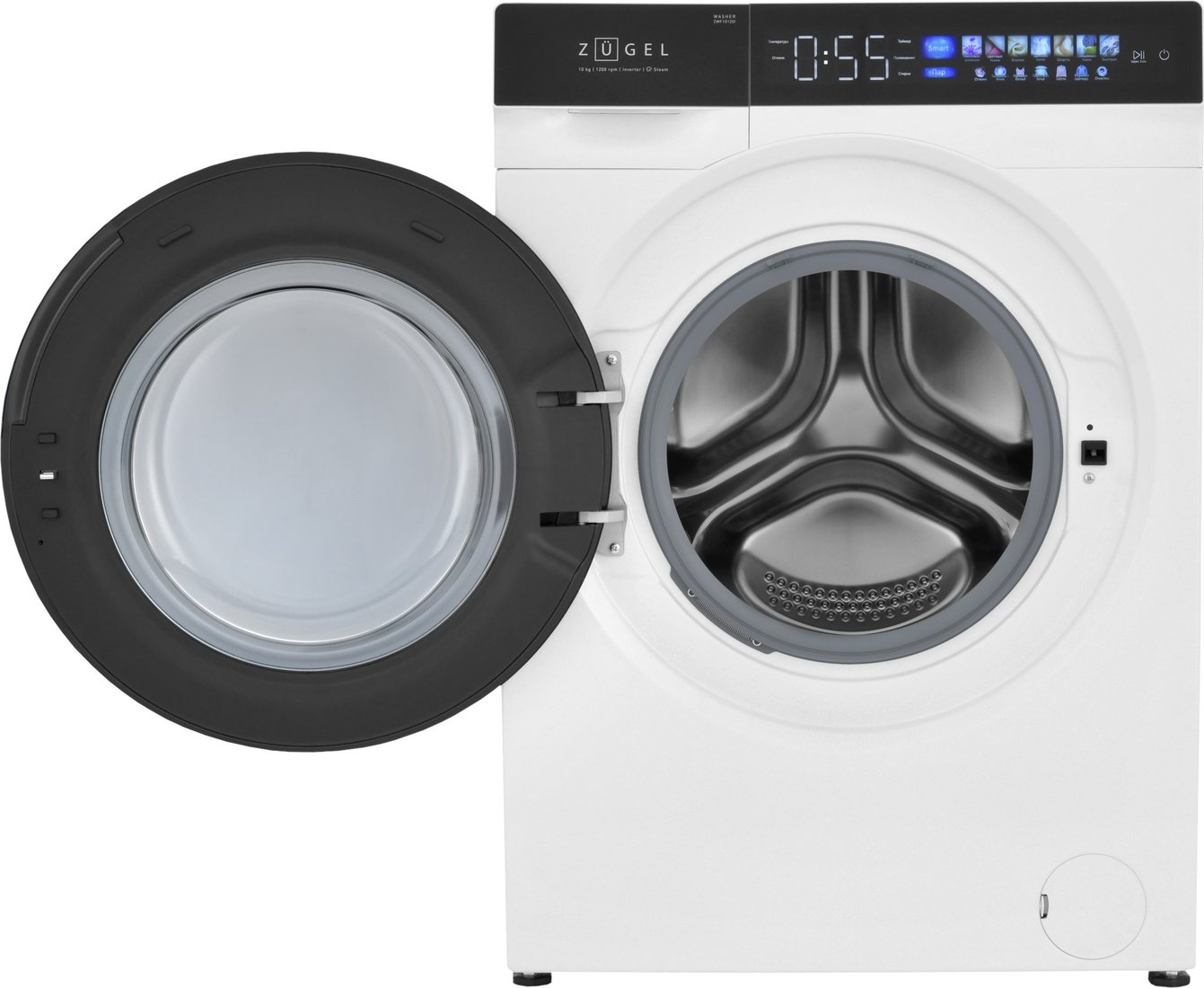 Стиральная машина ZUGEL ZWF10120I Inverter Steam