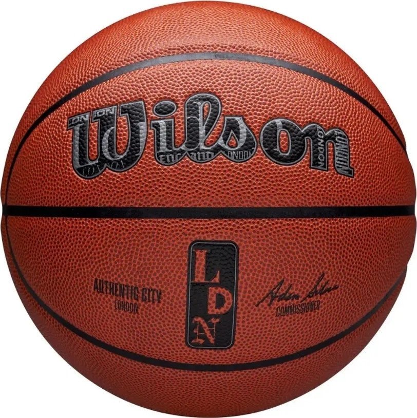 Баскетбольный мяч Wilson NBA Authentic City London WZ2016003XB7 (7 размер)