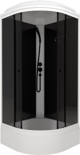Душевая кабина Triton Грэй-Блэк B 90х90