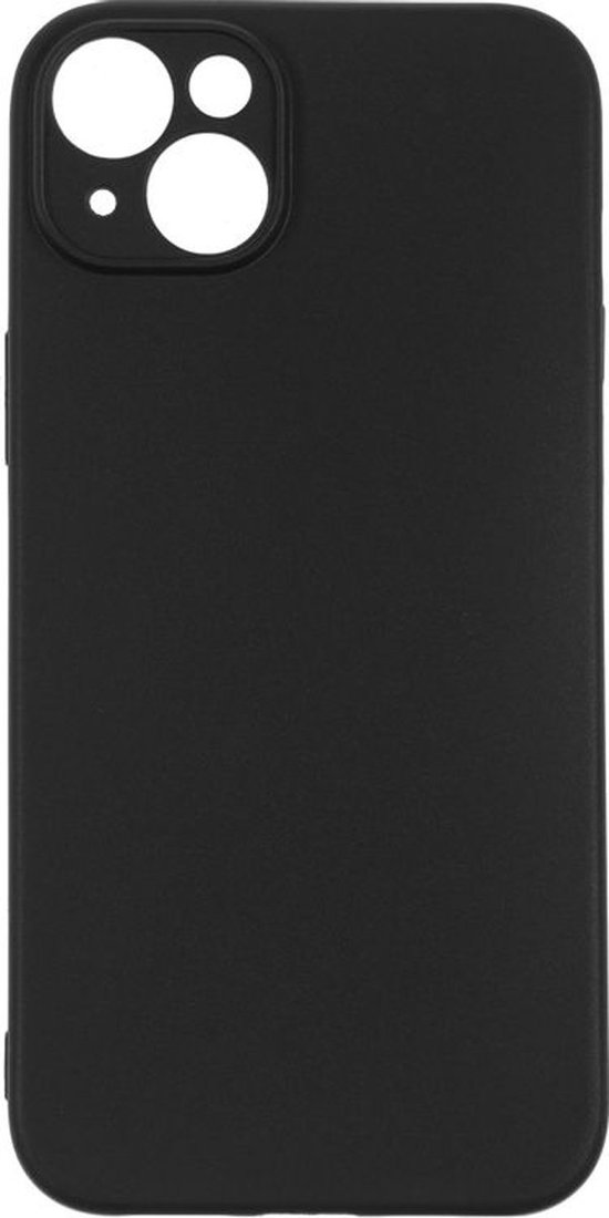 Чехол для телефона BoraSCO Silicone Case для Apple iPhone 15 Plus 72414 (черный)