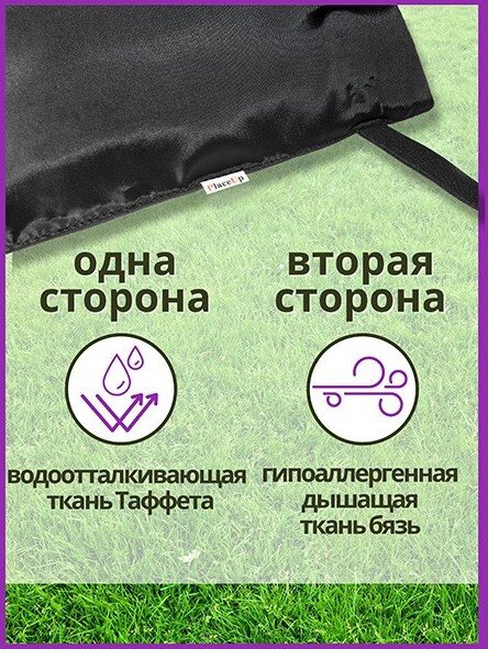 Классический коврик Зубрава КС500-1800 (черный)