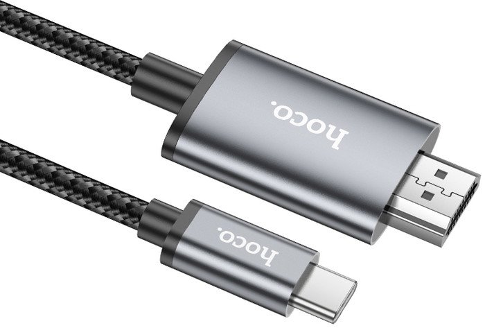 Кабель Hoco UA27 USB Type-C - HDMI (2 м, черный)