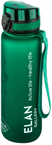 Бутылка для воды Elan Gallery Style Matte 1л 280143 (темно-зеленый)