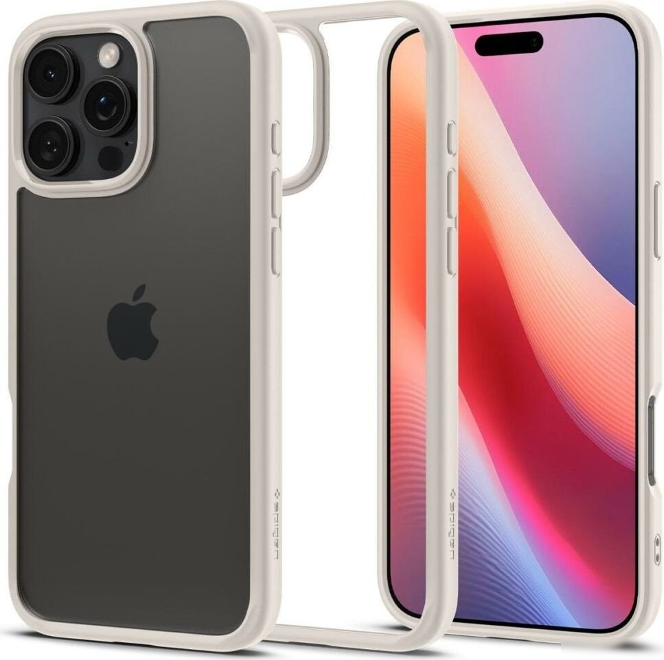 Чехол для телефона Spigen Ultra Hybrid для iPhone 16 Pro Max Natural Titanium