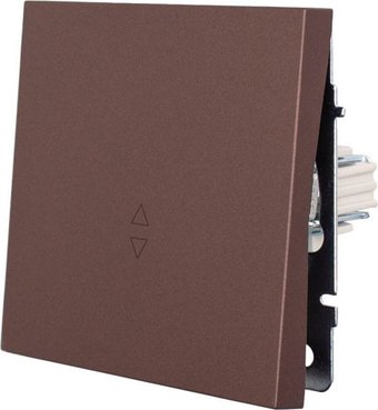 Выключатель проходной Lezard Zima 704-7388-105QC (шоколад)
