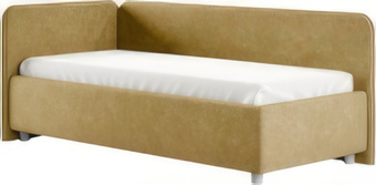 Кровать-тахта Сонум Capri L 90x200 (эвита горчичный)