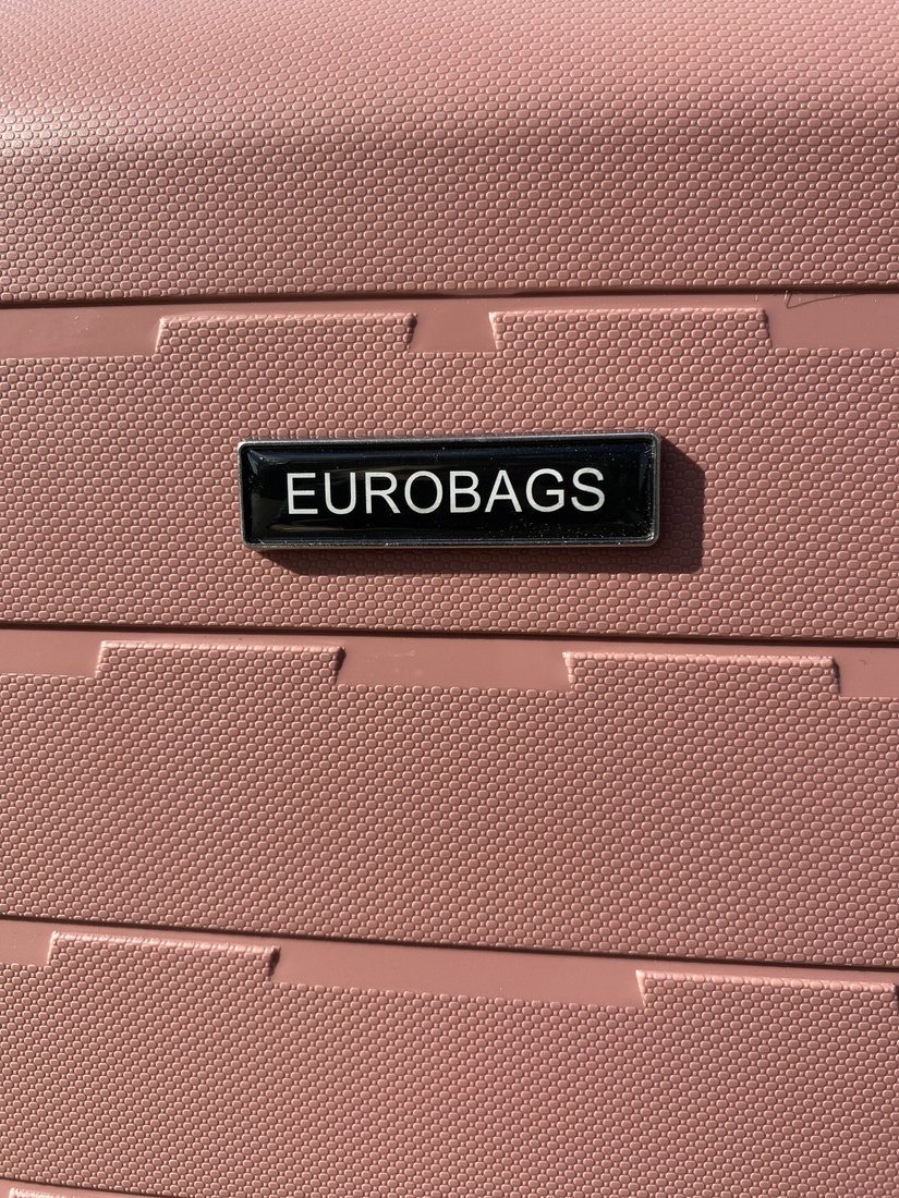 Чемодан-спиннер Eurobags PP-N85 (S, розовый)
