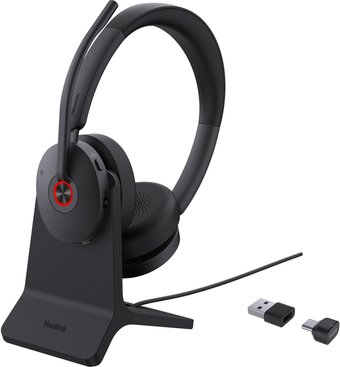 Офисная гарнитура Yealink BH74 UC USB-C/A Charging Stand Set