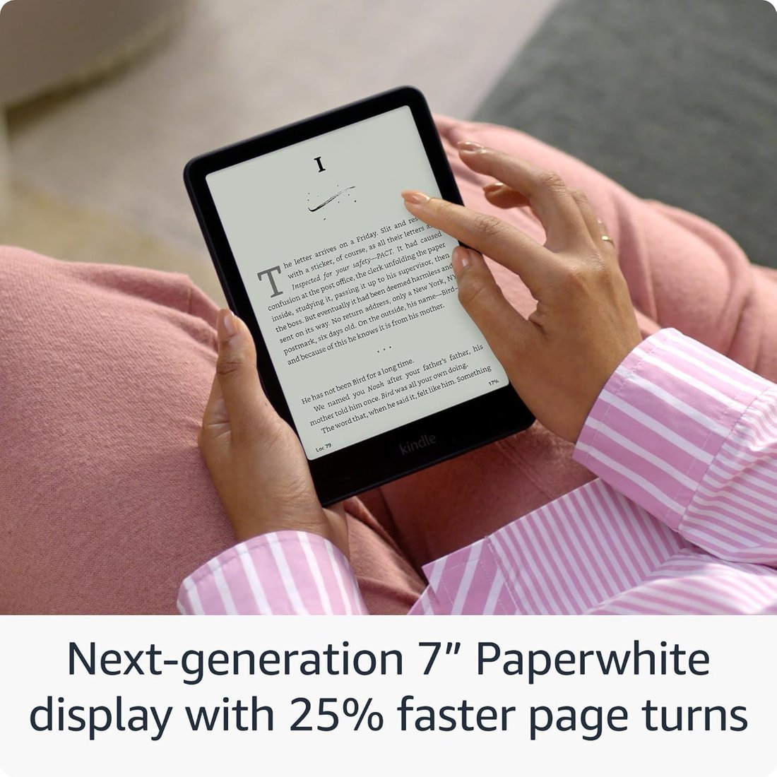 Электронная книга Amazon Kindle Paperwhite 2024 16GB Ad-supported (малиновый)