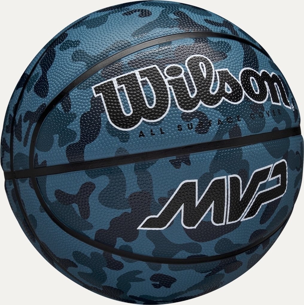 Баскетбольный мяч Wilson MVP Camo Blue WZ3018702XB7 (7 размер)