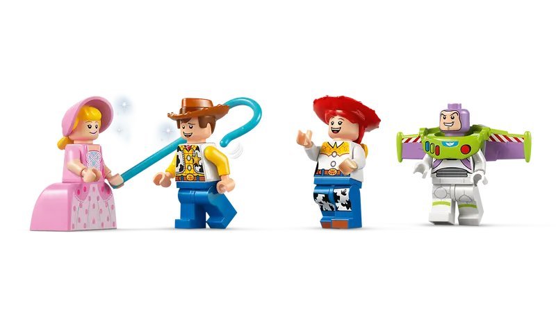 Конструктор LEGO Disney История игрушек: Праздничный поезд и радиоуправл. машинка (43264)
