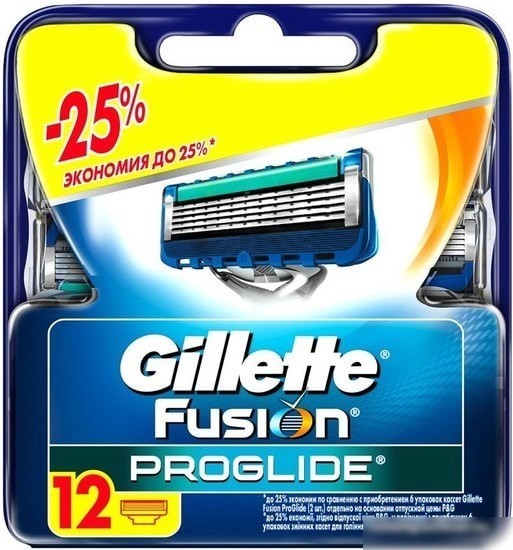 Сменное лезвие Gillette Fusion5 Proglide (12 шт)