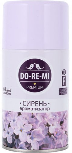 Сменный блок для освежителя воздуха DoReMi Premium Сирень 250 мл