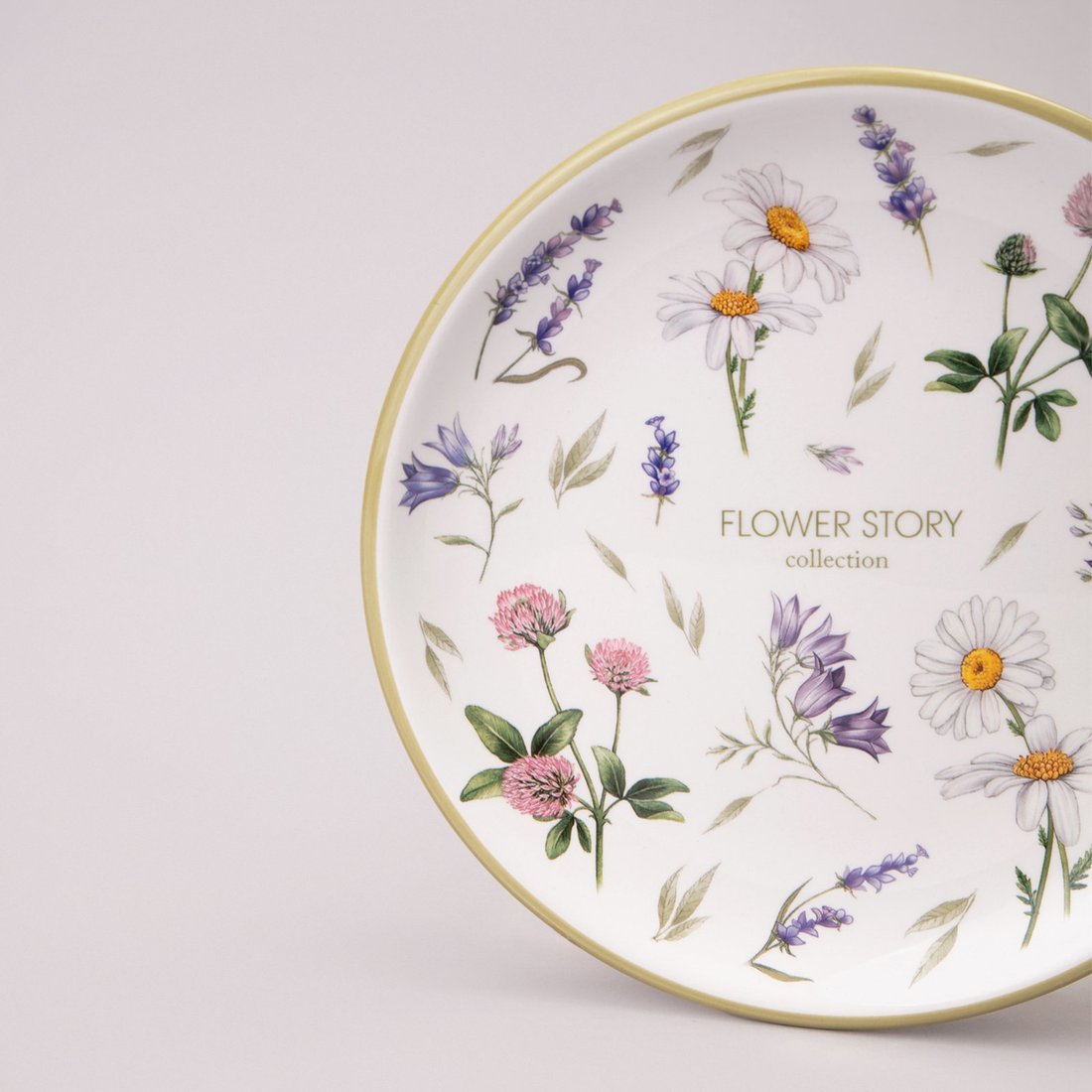 Тарелка десертная Agness Flower Story 358-2172