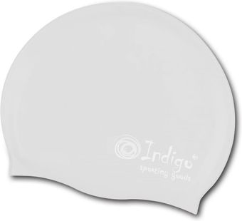 Шапочка для плавания Indigo 109 SC (белый)