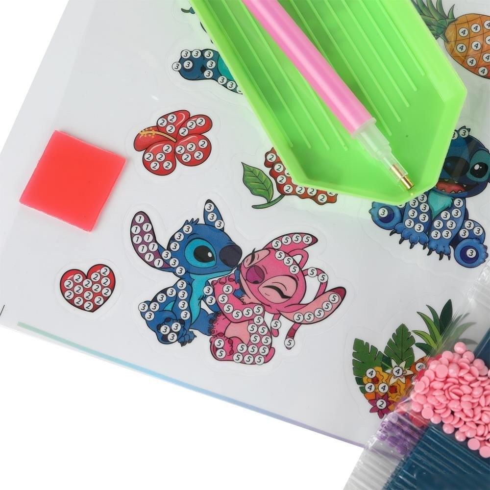 Алмазная мозаика MultiArt Стикер Стич STICK-STICH-129535