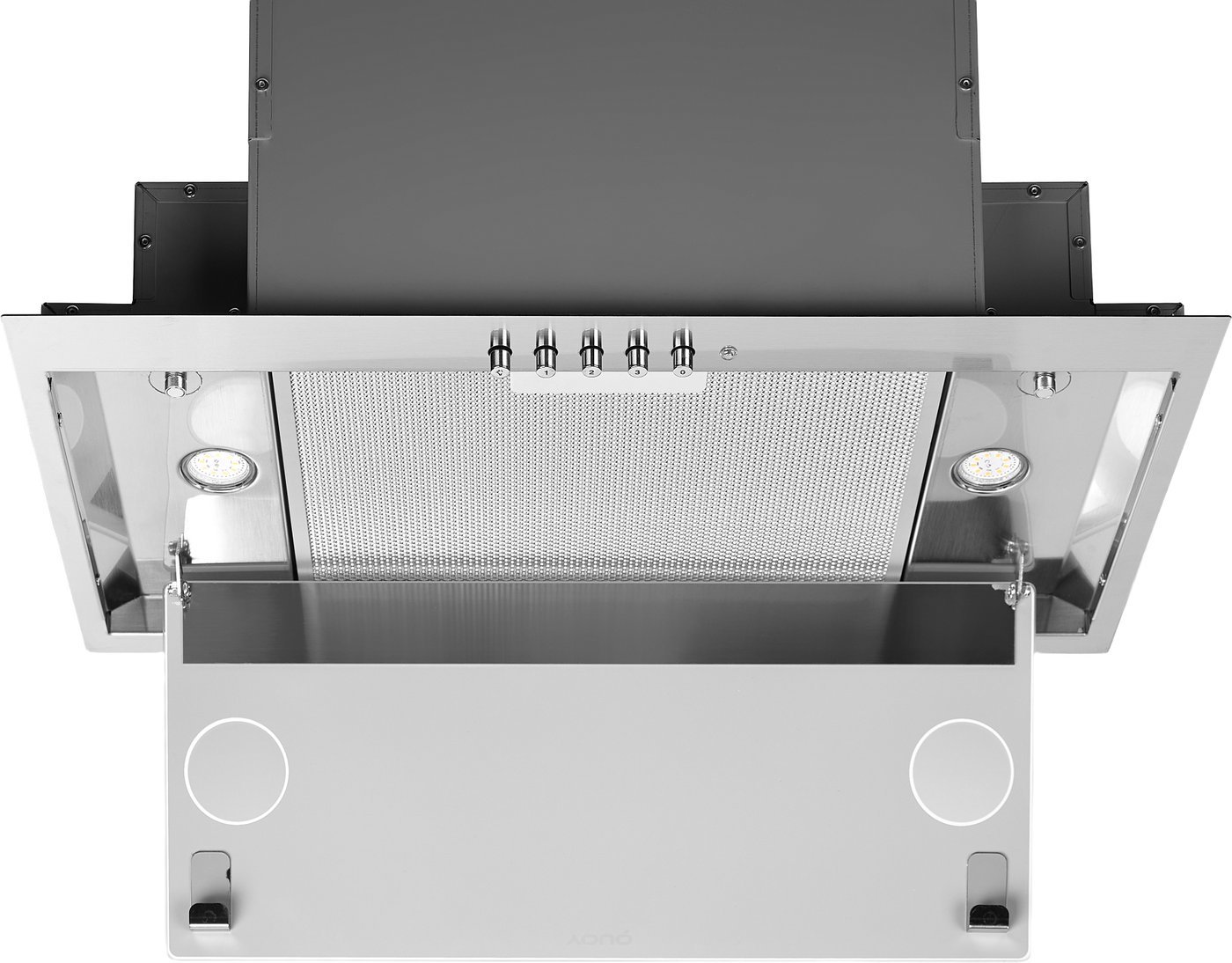 Кухонная вытяжка YOUQ Nami 1150 P 53 WH/IX (белый)