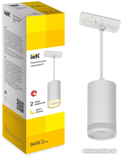Трековый светильник IEK LT-UCB0-4117-GU10-1-K01