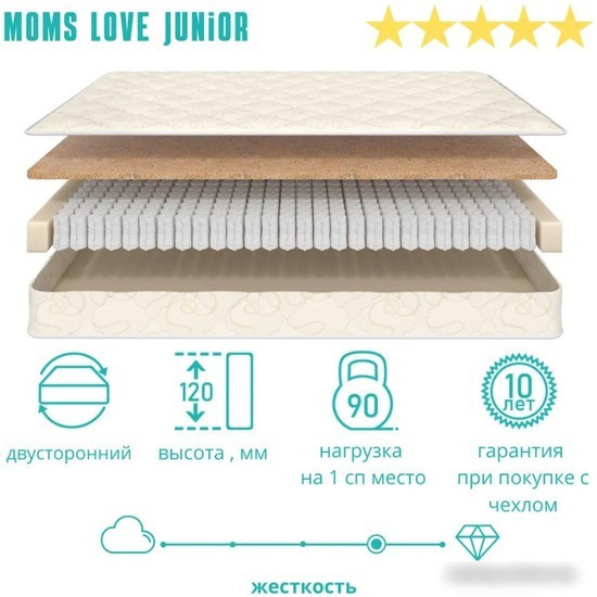Матрас Askona Mom's Love Junior 80x190