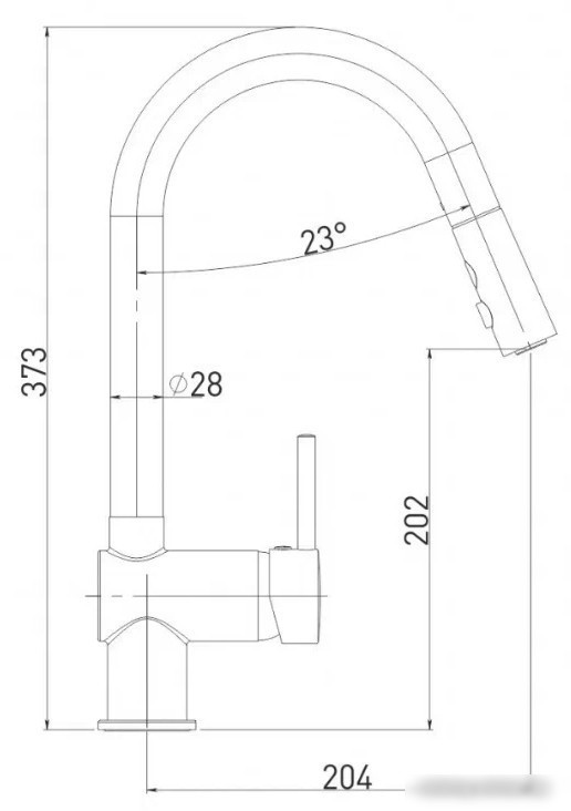 Смеситель Gross Aqua Extra 3140609MW