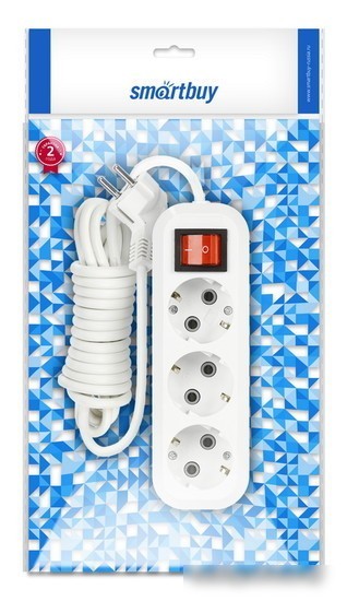 Сетевой фильтр SmartBuy SBE-16-3-02-ZS