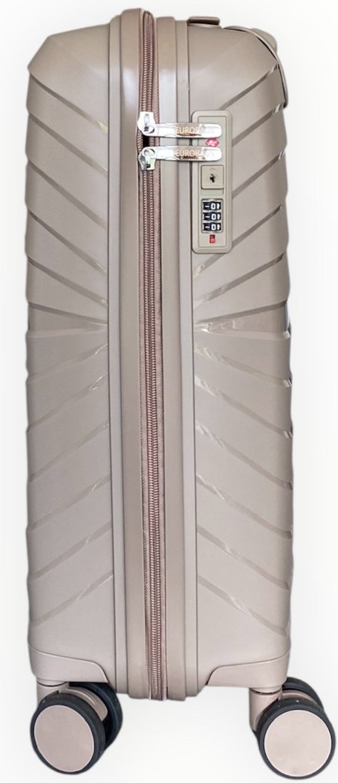 Чемодан-спиннер Eurobags PP-N99 (S, бежевый)