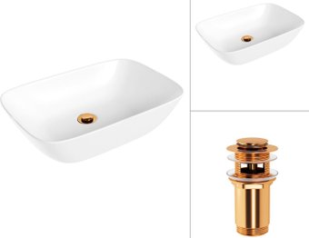 Умывальник Lauter 21454 + клапан 21190G