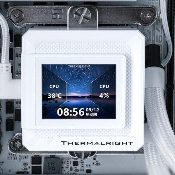 Система жидкостного охлаждения для процессора Thermalright Frozen Warframe 360 SE ARGB V2 (белый)