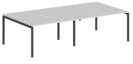Стол Norden 320x143.8x75 SG.256.WH.44.AN (антрацит/белый)