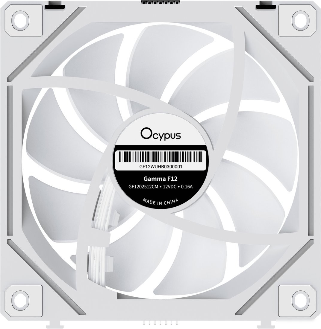 Комплект вентиляторов для корпуса Ocypus Gamma F12 Uni WH ARGB 3IN1