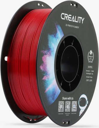 Филамент Creality PETG-CR 1.75мм 3301030038 (1 кг, красный)