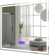Пекам Зеркало Greta 120x80 greta-120x80M (с подсветкой,с многофункциональной панелью)