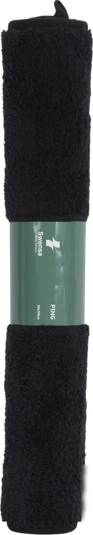 Коврик для ванной Swensa Ping Black 2 50x50см SWM-4014-BLK-T (черный)