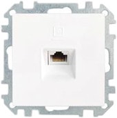 Розетка компьютерная Bylectrica Стиль РК18-007 (белый)