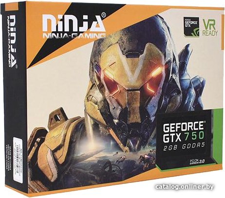 Видеокарта Sinotex GeForce GTX 750 2GB GDDR5 NK75NP025F