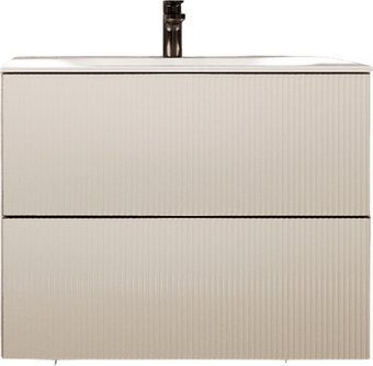TERMINUS Тумба с умывальником Евромикс 80x62x45 с 2 ящиками EUR10802900101OSL (айвори)