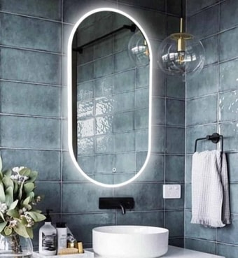 Континент Зеркало Delight LED 55x100