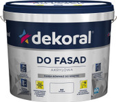 Краска Dekoral Do Fasad Акриловая 1 л (белый)