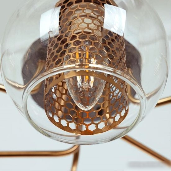Люстра средней высоты Arte Lamp Manchester A7045PL-6BK