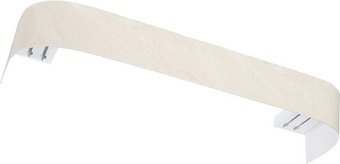 Карниз для штор Legrand Монолит 7см с/п 3м 2р 58132899 (бежевый/мрамор)