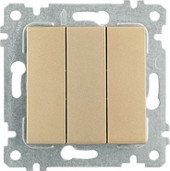 Выключатель Mutlusan Rita 2200-409-0185 (золото доре)