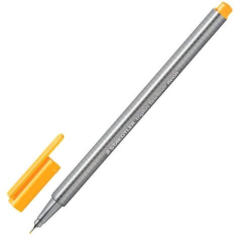 Ручка капиллярная Staedtler Триплюс 334-401 (оранжевый)